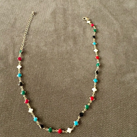 Colorful Gemstone Necklace - Picture 5 of 5